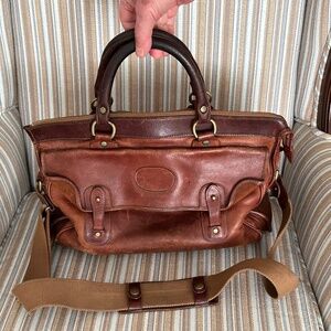 Ghurka all leather, # 17 bag.